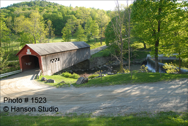Guilford, VT - Green River Bridge - Looking West
